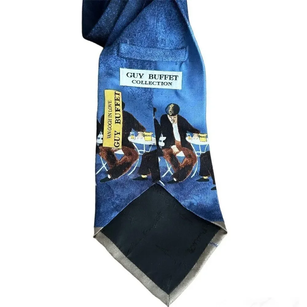 Vincent Van Gogh In Love Silk Necktie Guy Buffet Collection